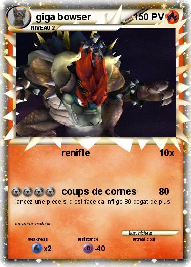 Pokemon giga bowser