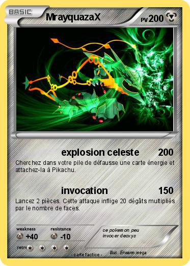 Pokemon MrayquazaX