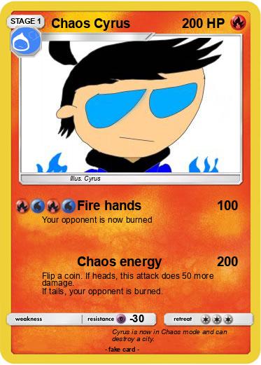 Pokemon Chaos Cyrus