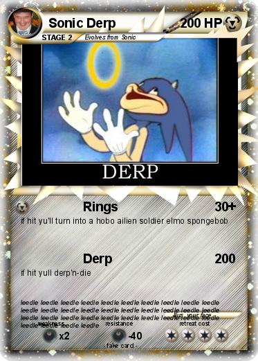 Pokemon Sonic Derp