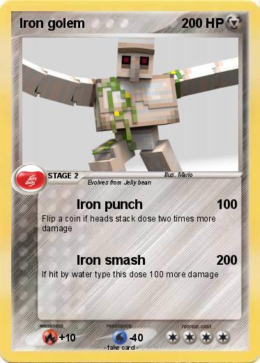 Pokemon Iron golem