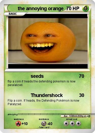 Pokemon the annoying orange