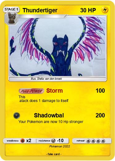 Pokemon Thundertiger