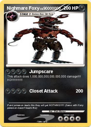 Pokemon Nighmare Foxy