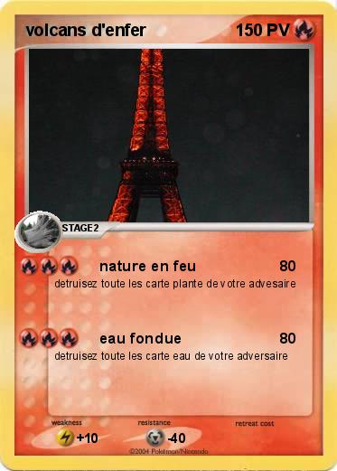 Pokemon volcans d'enfer