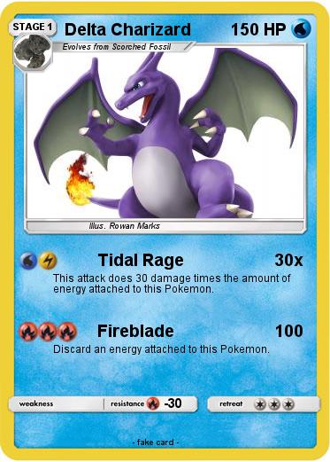Pokemon Delta Charizard
