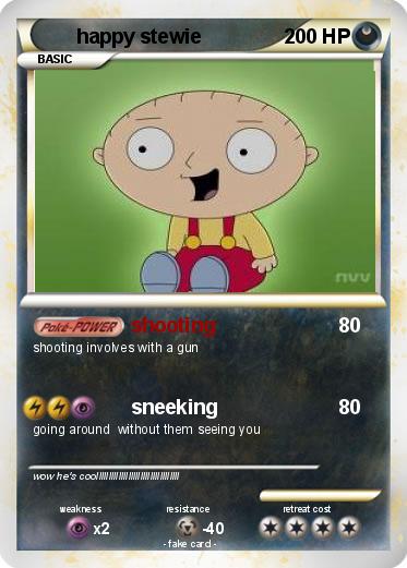 Pokemon happy stewie