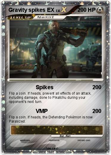 Pokemon Gravity spikes EX