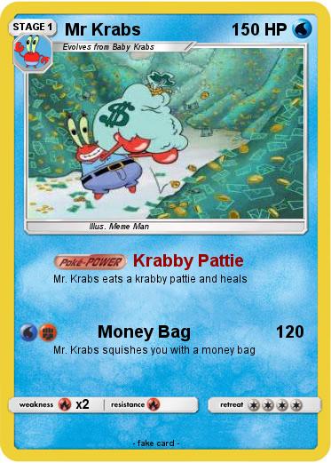 Pokemon Mr Krabs