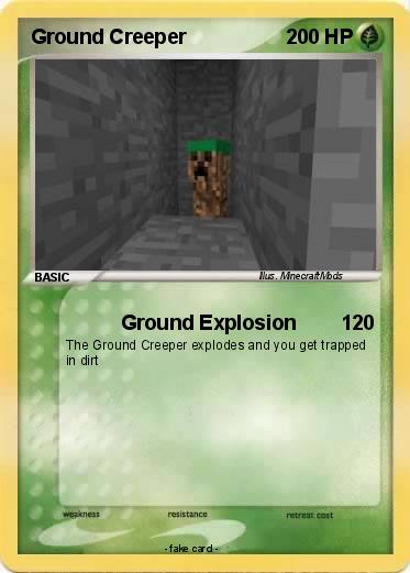 Pokemon Ground Creeper