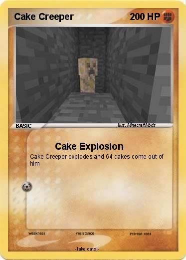 Pokemon Cake Creeper