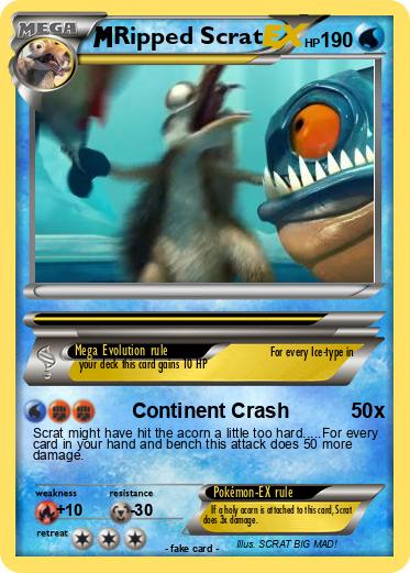 Pokemon Ripped Scrat