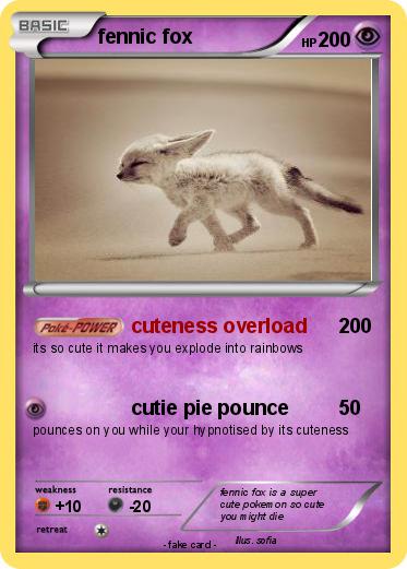 Pokemon fennic fox