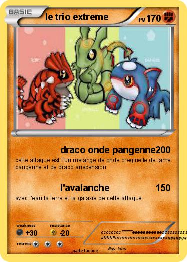 Pokemon le trio extreme