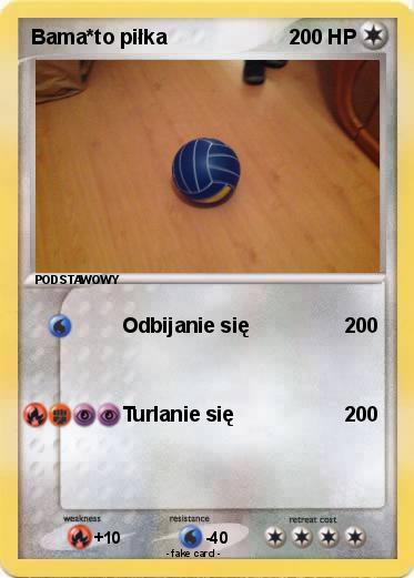 Pokemon Bama*to piłka