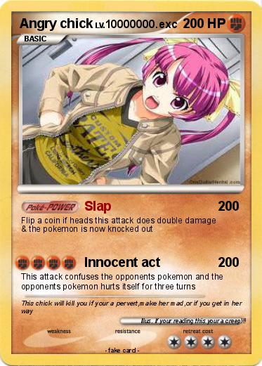 Pokemon Angry chick