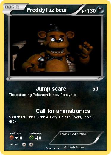 Pokemon Freddy faz bear