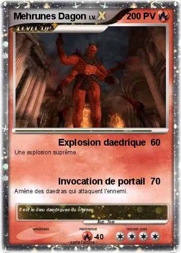 Pokemon Mehrunes Dagon