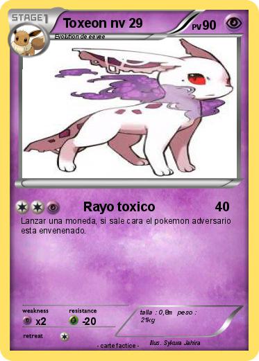 Pokemon Toxeon nv 29