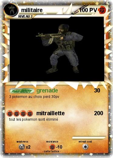 Pokemon militaire