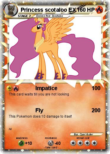 Pokemon Princess scotaloo EX