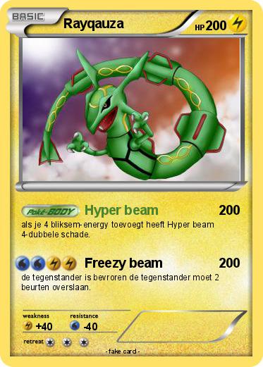 Pokemon Rayqauza