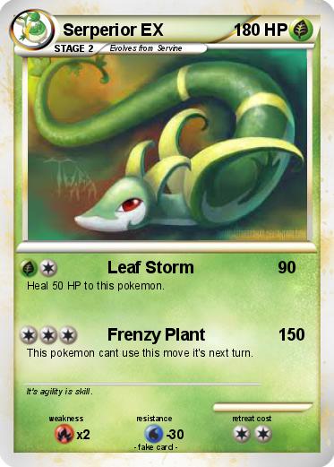 Pokemon Serperior EX