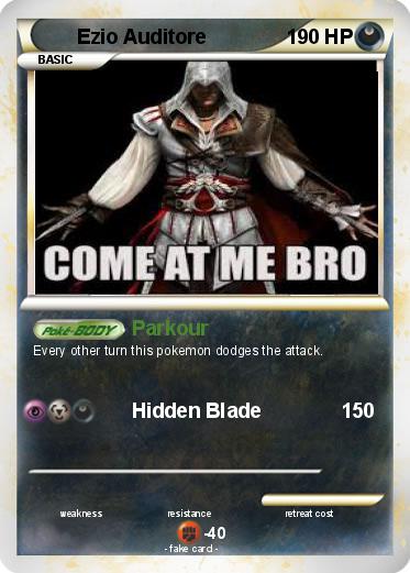 Pokemon Ezio Auditore