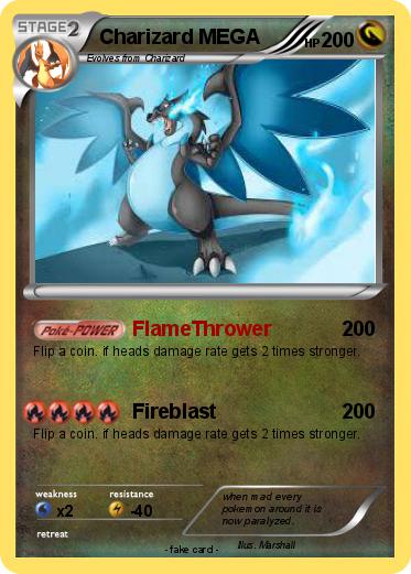 Pokemon Charizard MEGA