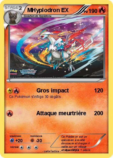 Pokemon MHyplodron EX
