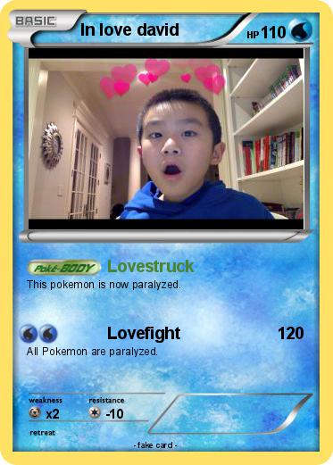 Pokemon In love david