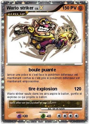 Pokemon Wario striker