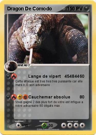 Pokemon Dragon De Comodo