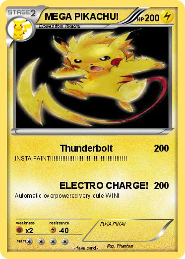 Pokemon MEGA PIKACHU!