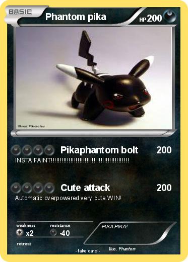Pokemon Phantom pika