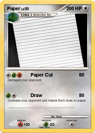 Pokemon Paper