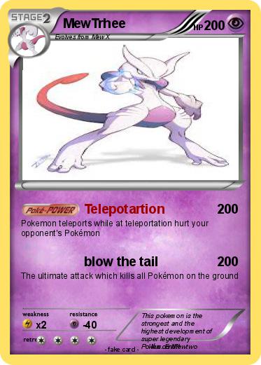 Pokemon MewTrhee