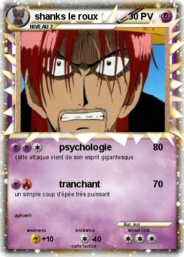 Pokemon shanks le roux