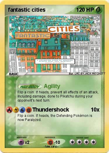 Pokemon fantastic cities