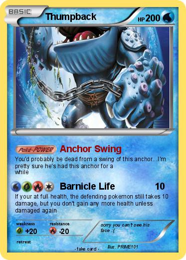 Pokemon Thumpback