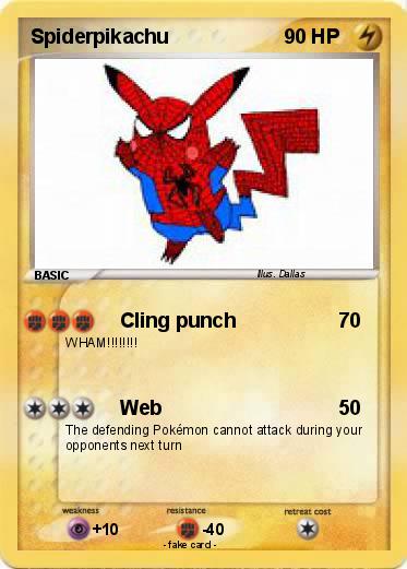 Pokemon Spiderpikachu