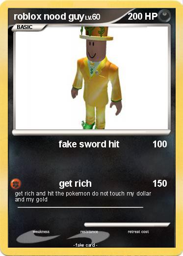 Pokemon roblox nood guy