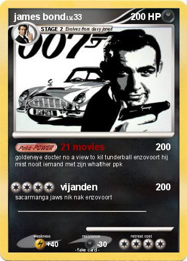 Pokemon james bond