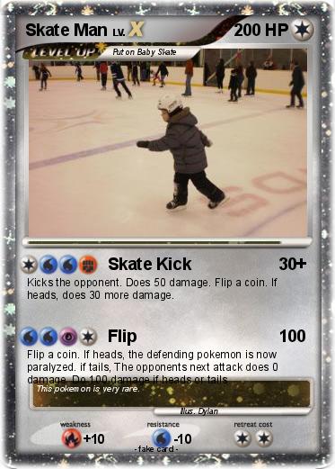 Pokemon Skate Man