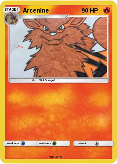 Pokemon Arcenine