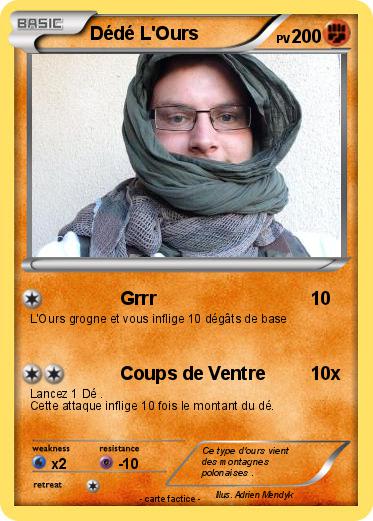 Pokemon Dédé L'Ours