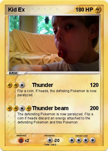 Pokemon Kid Ex