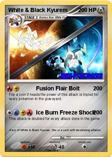 Pokemon White & Black Kyurem