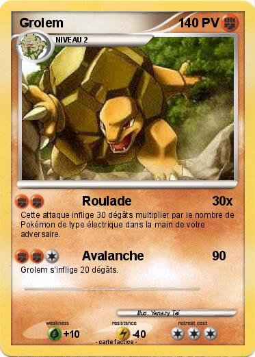 Pokemon Grolem