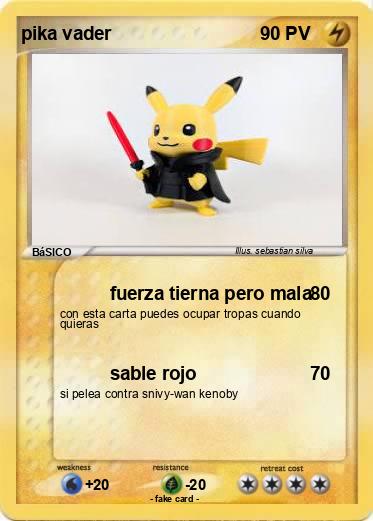 Pokemon pika vader